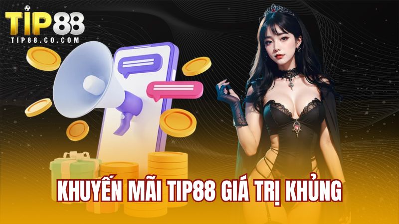Khuyến mãi TIP88 giá trị khủng